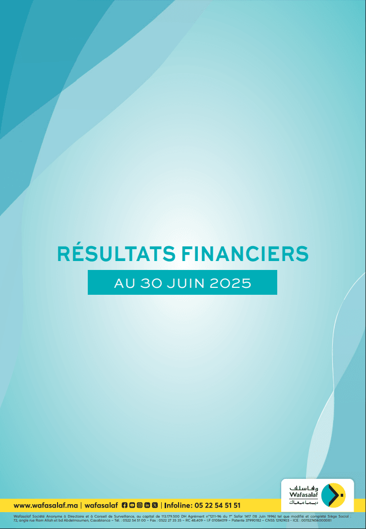 RAPPORT FINANCIER SEMESTRIEL AU 30/06/2025