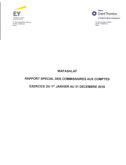 Rapport spécial 2018