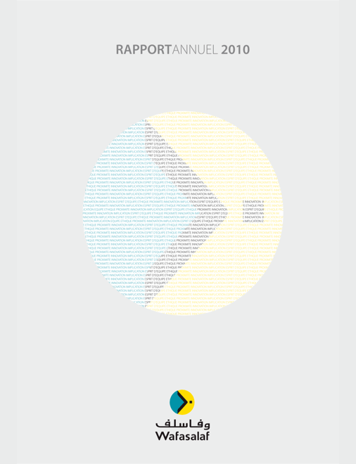 Rapport Annuel 2010