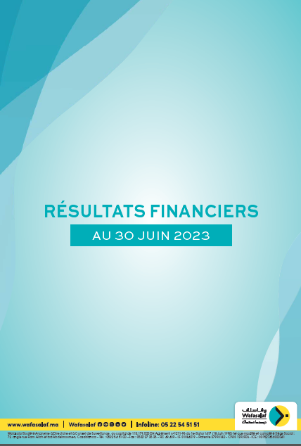 RAPPORT Financier Semestriel au 30/06/2023